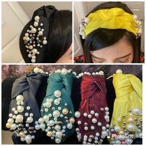 Peral statement headbands